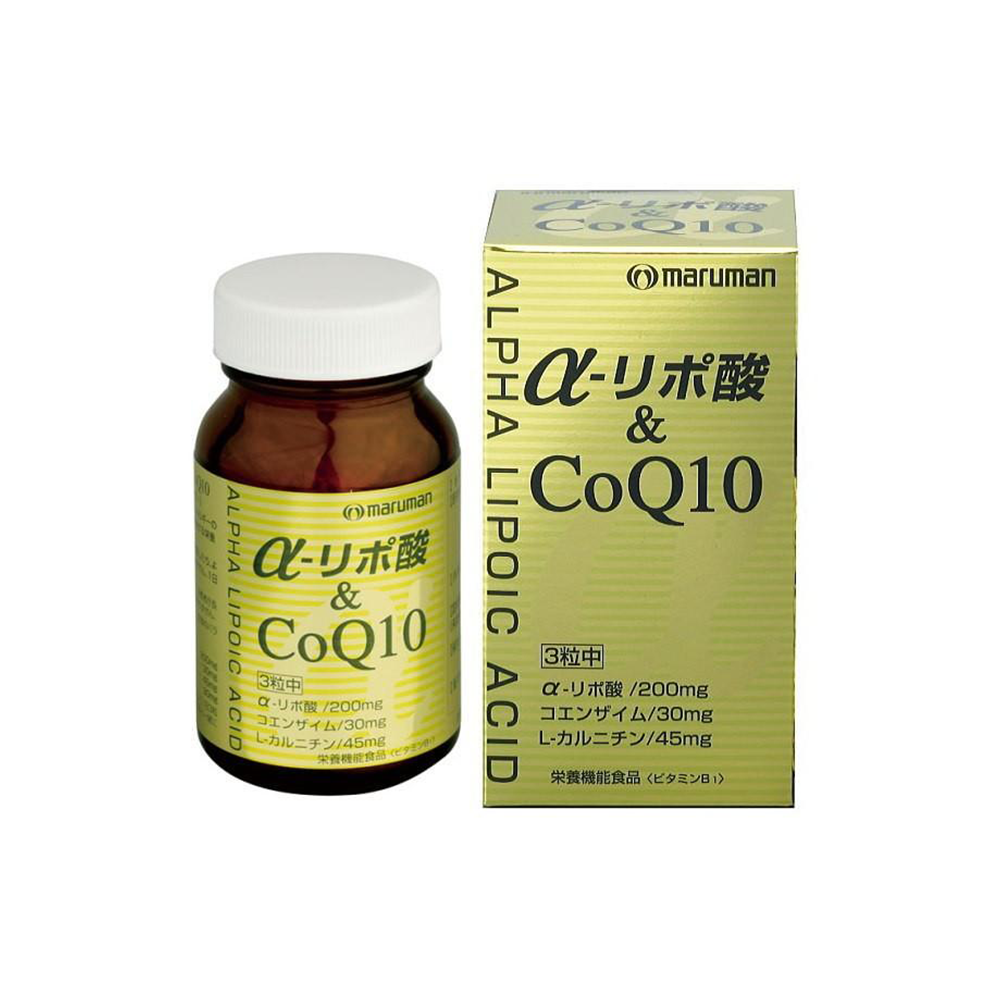 maruman  α-lipoic acid & CoQ10  180 grains