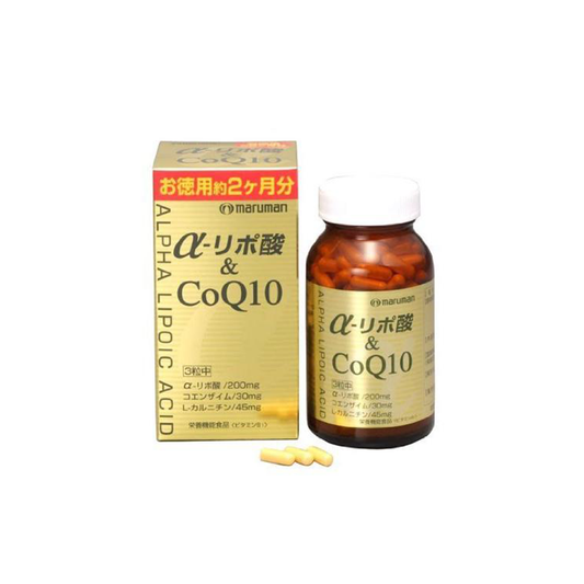 maruman  α-lipoic acid & CoQ10  180 grains